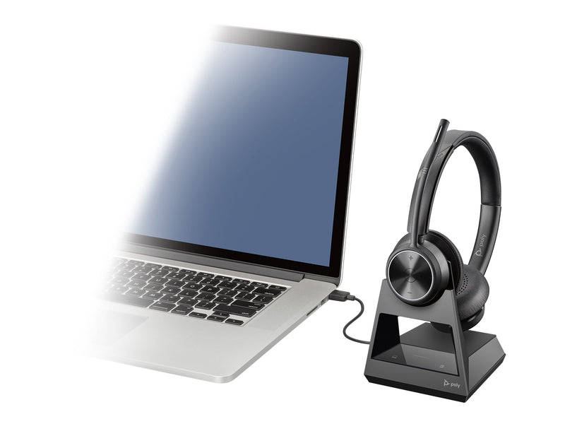 Poly Savi 7320 Office Headset – Kabellos, hohe Privatsphäre