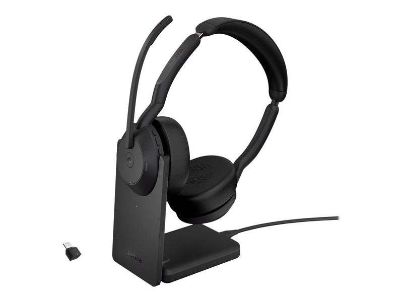 Jabra Evolve2 55 Headset – Kabellos, USB-C, Hörschutz