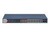 Hikvision Managed Switch – 24 PoE+ Anschlüsse, Rack-montierbar