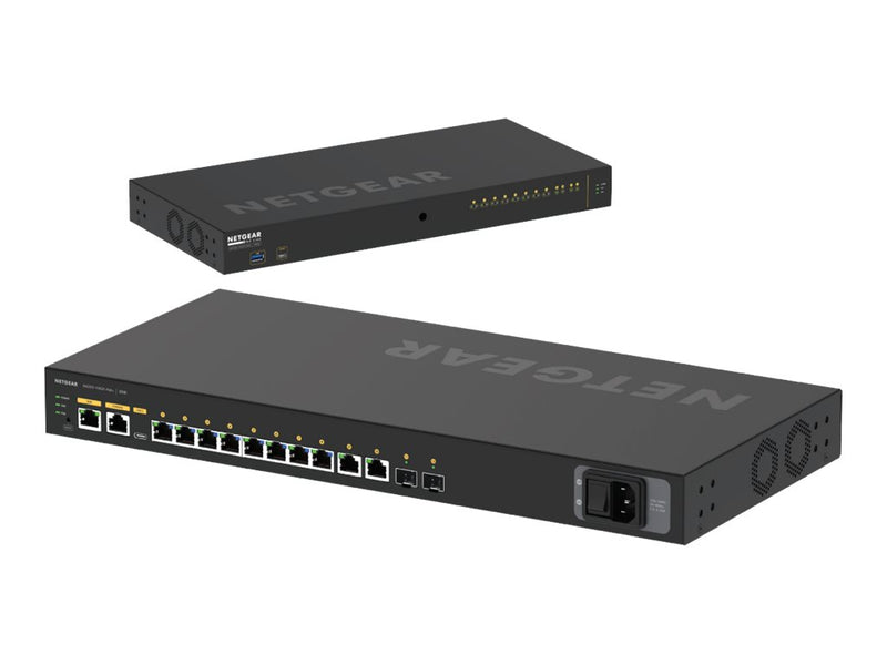 Netgear 12-Port AV Line Switch – PoE+ für Audio- und Videoanwendungen