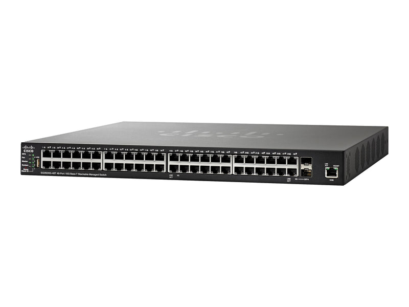 Cisco Managed Switch – 48 Anschlüsse, stapelbar