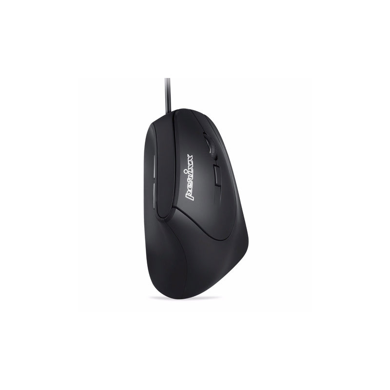 PERIXX Ergonomische Maus – Bequemes Arbeiten, USB-Kabel