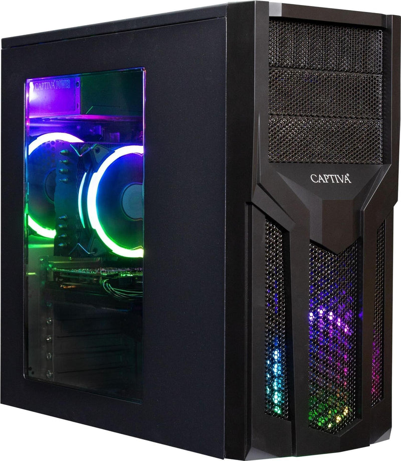 Captiva Gaming-PC – Intel Core i5, 16 GB RAM, 500 GB SSD