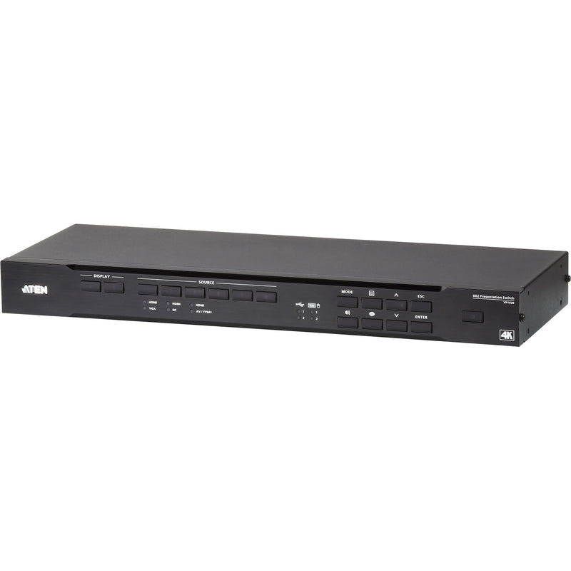 ATEN HDMI Matrix Switch – 4K, 9 Eingänge, 2 Ausgänge