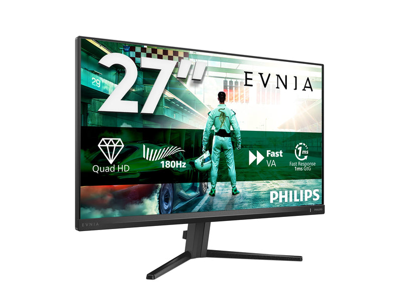 Philips 27" Gaming-Monitor – 2K-Auflösung, 180 Hz Bildwiederholrate