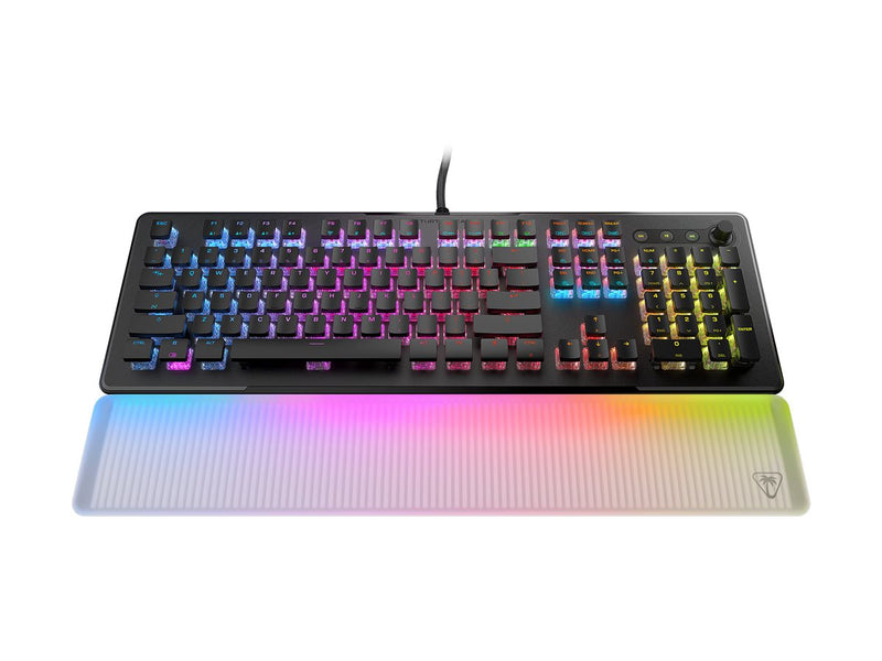 TURTLE BEACH Gaming-Tastatur – RGB-Beleuchtung, leise Tasten