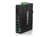 Trendnet 6-Port PoE+ Switch – Robustes Design für Industrie