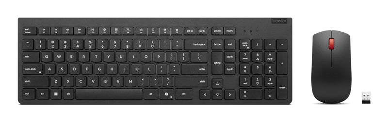 Lenovo Kabelloses Tastatur-Maus-Set – Spritzwasserschutz, USB-Empfänger