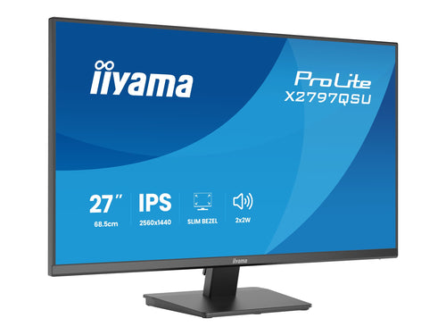 Iiyama 27" Monitor – 2K-Display, flimmerfrei