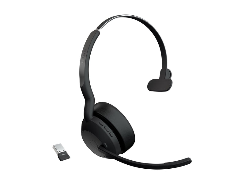 Jabra Evolve2 55 Headset – Kabellos, Bluetooth, USB-A