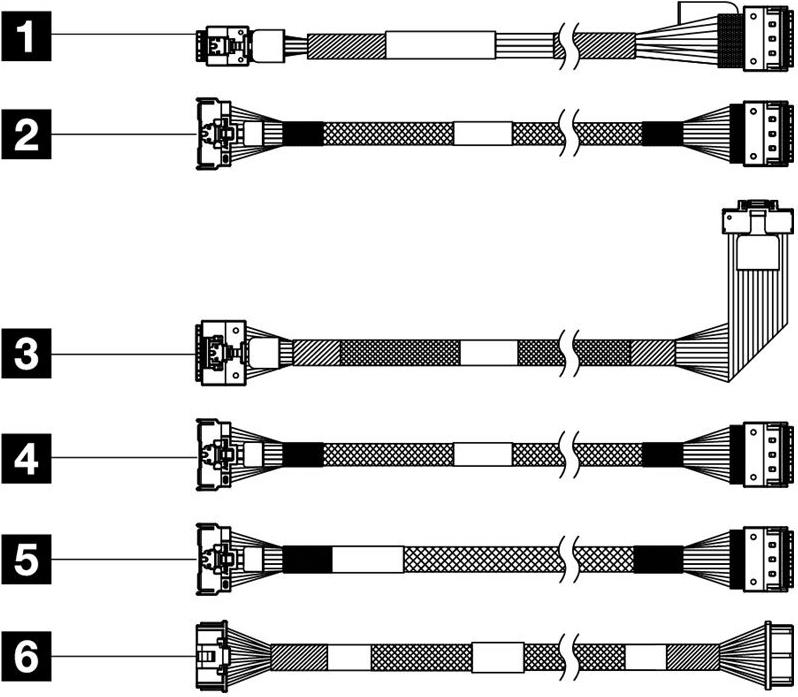Lenovo Speicherkabelkit – Für M.2 SATA/NVMe