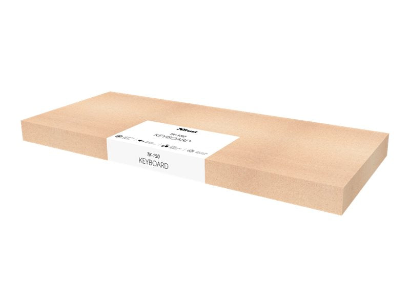 Trust USB-Tastatur – Leise Tasten, Spritzwasserschutz