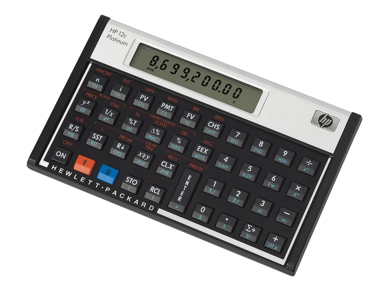 HP 12C Finanz-Taschenrechner – Vielseitig mit 130 Funktionen