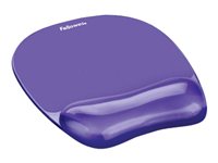 Fellowes Mauspad – Komfortable Handgelenkauflage, violett