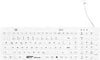 GETT Silikon-Tastatur – desinfizierbar, wasserdicht, 110 Tasten