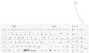 GETT Silikon-Tastatur – desinfizierbar, wasserdicht, 110 Tasten