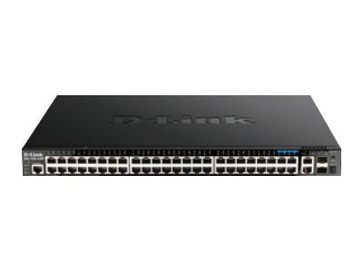 D-Link 52-Port Netzwerk-Switch – Smart, PoE+, Gigabit