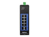 Trendnet 10-Port Switch – Gigabit Ethernet, für industrielle Anwendungen