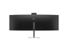 HP LED-Monitor – Gebogenes 49" Display, Dual Quad HD für beeindruckende Bilder