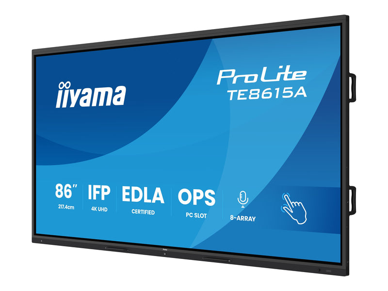 Iiyama 86" Touch-Display – 4K UHD, Multi-Touch