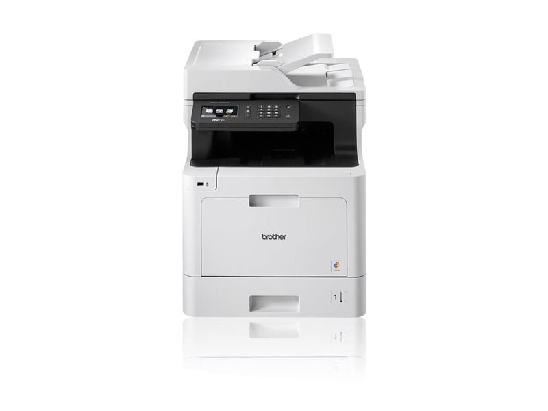 Brother 4-in-1 Farblaser-Multifunktionsgerät – Drucken, Scannen, Kopieren, Faxen