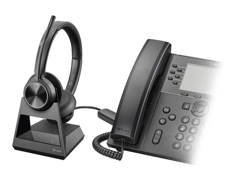Poly Savi 7320 Office Headset – Kabellos, hohe Privatsphäre