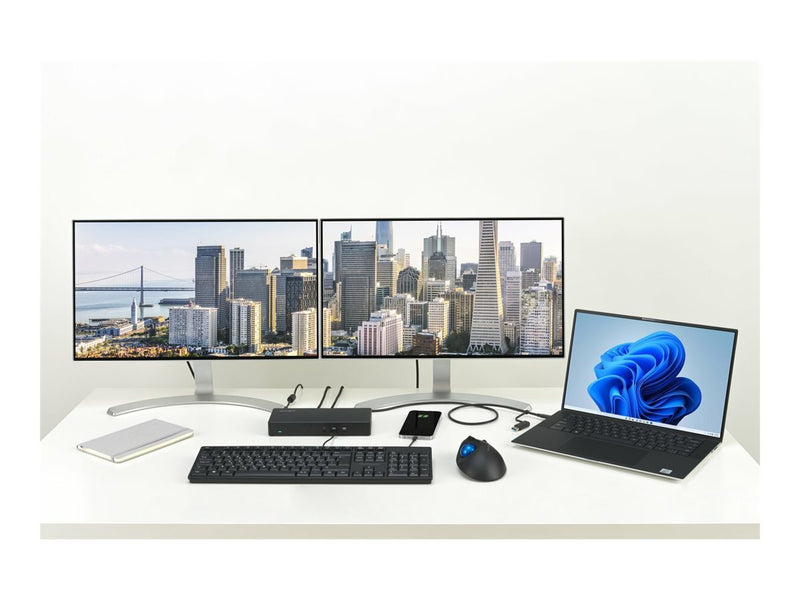 Kensington Dockingstation – Dual 4K, USB-C/A, für flexibles Arbeiten