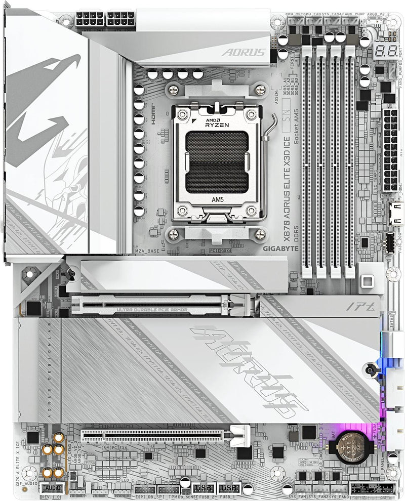 GIGABYTE Motherboard – AMD-Chipsatz, Wi-Fi 7