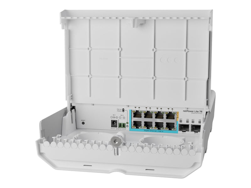 Mikrotik netPower Lite 7R Switch – Gigabit Ethernet, PoE-fähig