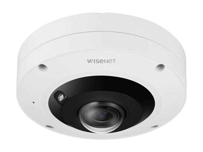 Hanwha Fisheye-Kamera – 12 MP, wetterfest, PoE