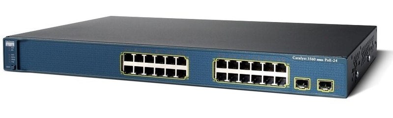 Cisco Netzwerk-Switch – 24 Anschlüsse, Power-over-Ethernet