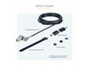 Startech.com Universal Laptopschloss – 25er-Pack, 2m Kabel, Masterschlüssel