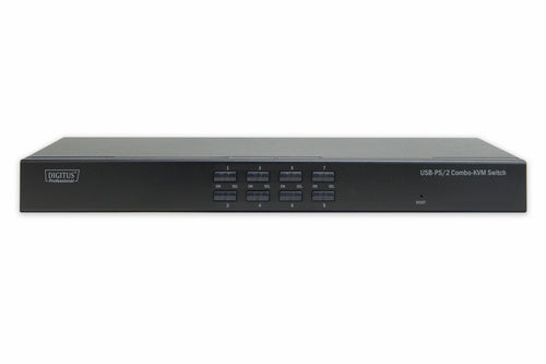 Digitus KVM-Switch – 8 Anschlüsse, für kleine Serverräume