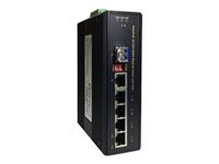 LEVELONE Netzwerk-Switch – 5 Ports, PoE+ Unterstützung