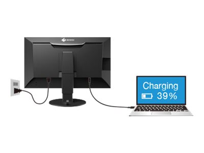 EIZO 27" LED-Monitor – WQHD-Auflösung, USB-C-Anschluss