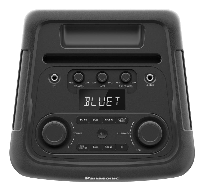 Panasonic Party-Lautsprecher – kraftvoller Sound, Bluetooth