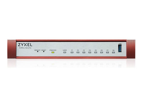 Zyxel Firewall – Sicherheit für Ihr Netzwerk, 8 Anschlüsse