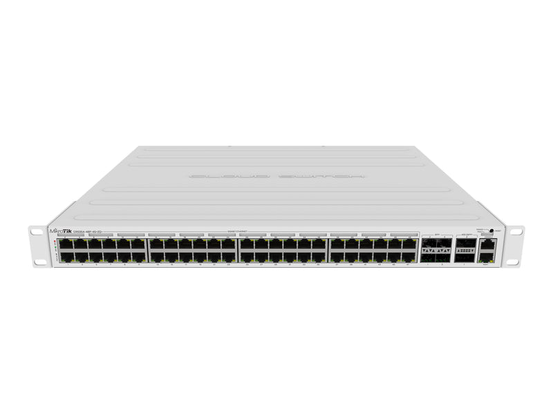 Mikrotik Netzwerk-Switch – 48 Anschlüsse, PoE+ für einfache Stromversorgung