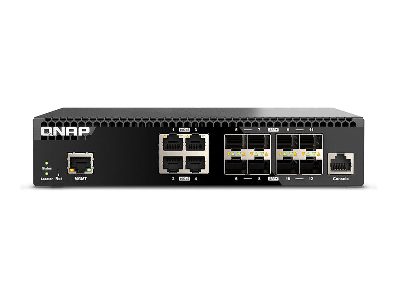 QNAP Management Switch – 12 Anschlüsse, 10 Gigabit Ethernet