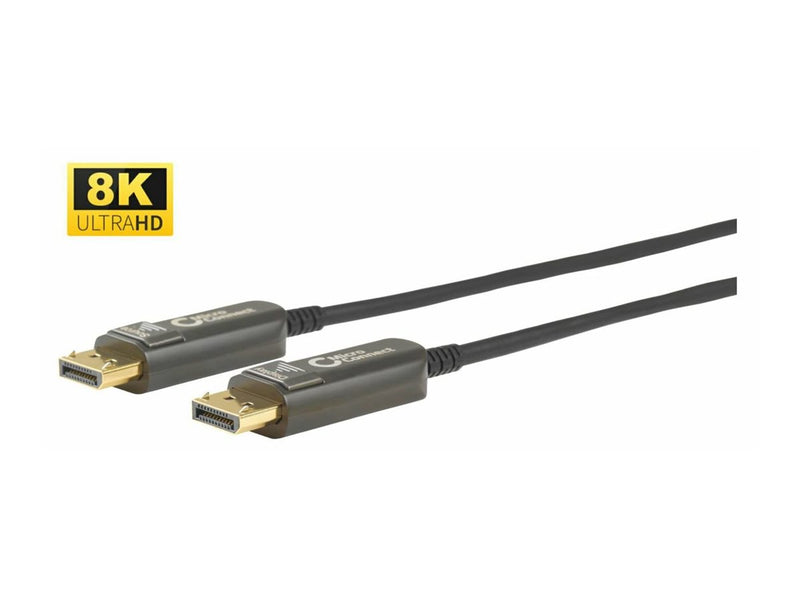 Microconnect DisplayPort-Kabel – 15m, unterstützt 8K-Auflösung