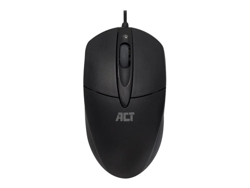 ACT USB-Maus – Beidhändig, optisch mit 2 Tasten