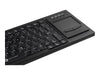 GETT Cleantype Xtra Touch Tastatur – mit Touchpad, USB-Anschluss