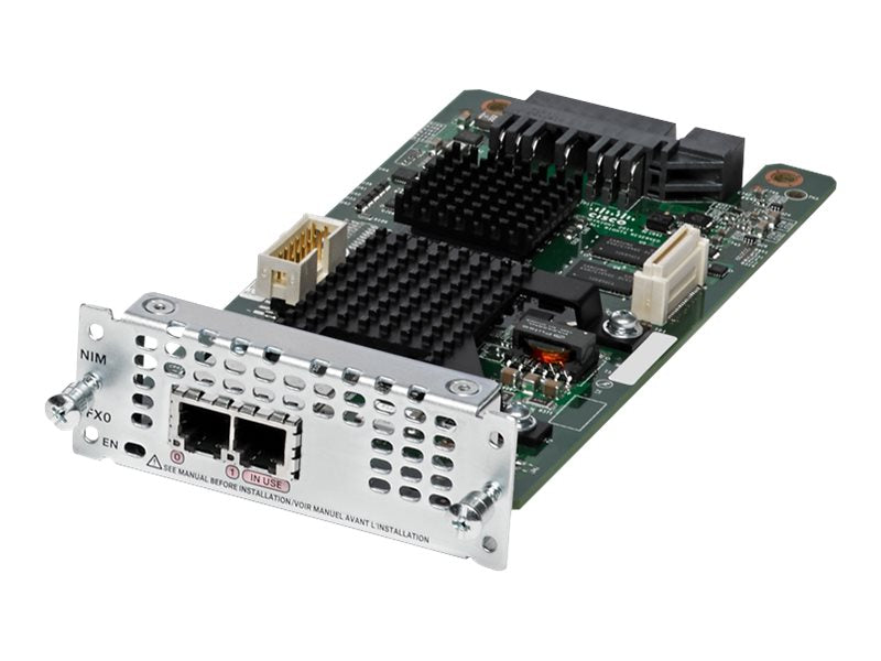 Cisco Netzwerkmodul – 2 analoge Anschlüsse für Sprach- und Faxdienste