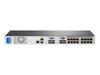 HP KVM Konsolen-Switch – 16 Anschlüsse, für Serververwaltung