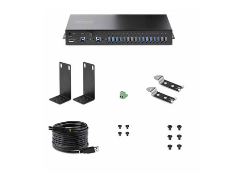 StarTech 16-Port USB Hub – Industriell, schnelle Datenübertragung