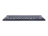 R-GO TOOLS Kompakte Ergonomische Tastatur – USB-Anschluss, Schwarz