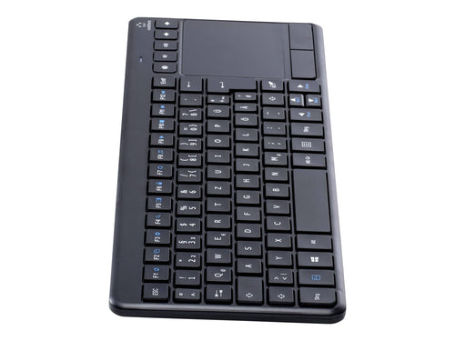 Renkforce Kabellose Tastatur – Integriertes Touchpad, 10m Reichweite
