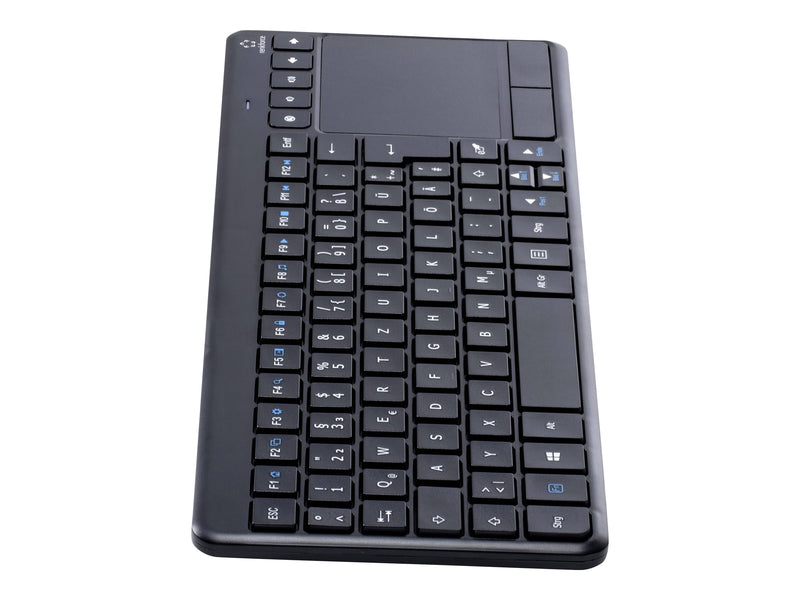 Renkforce Kabellose Tastatur – Integriertes Touchpad, 10m Reichweite