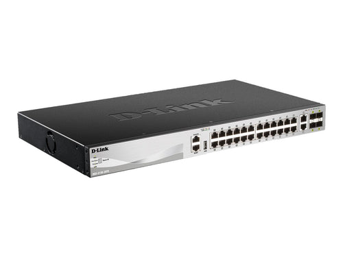 D-Link Netzwerk-Switch – 30 Anschlüsse, Gigabit Geschwindigkeit