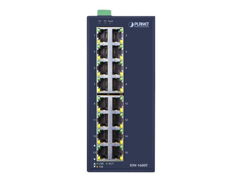 Planet Technology 16-Port Switch – Robuste Netzwerkverbindung